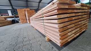 Ca. 120x Douglas Zweeds Rabat, 23x190mm, lengte 300cm